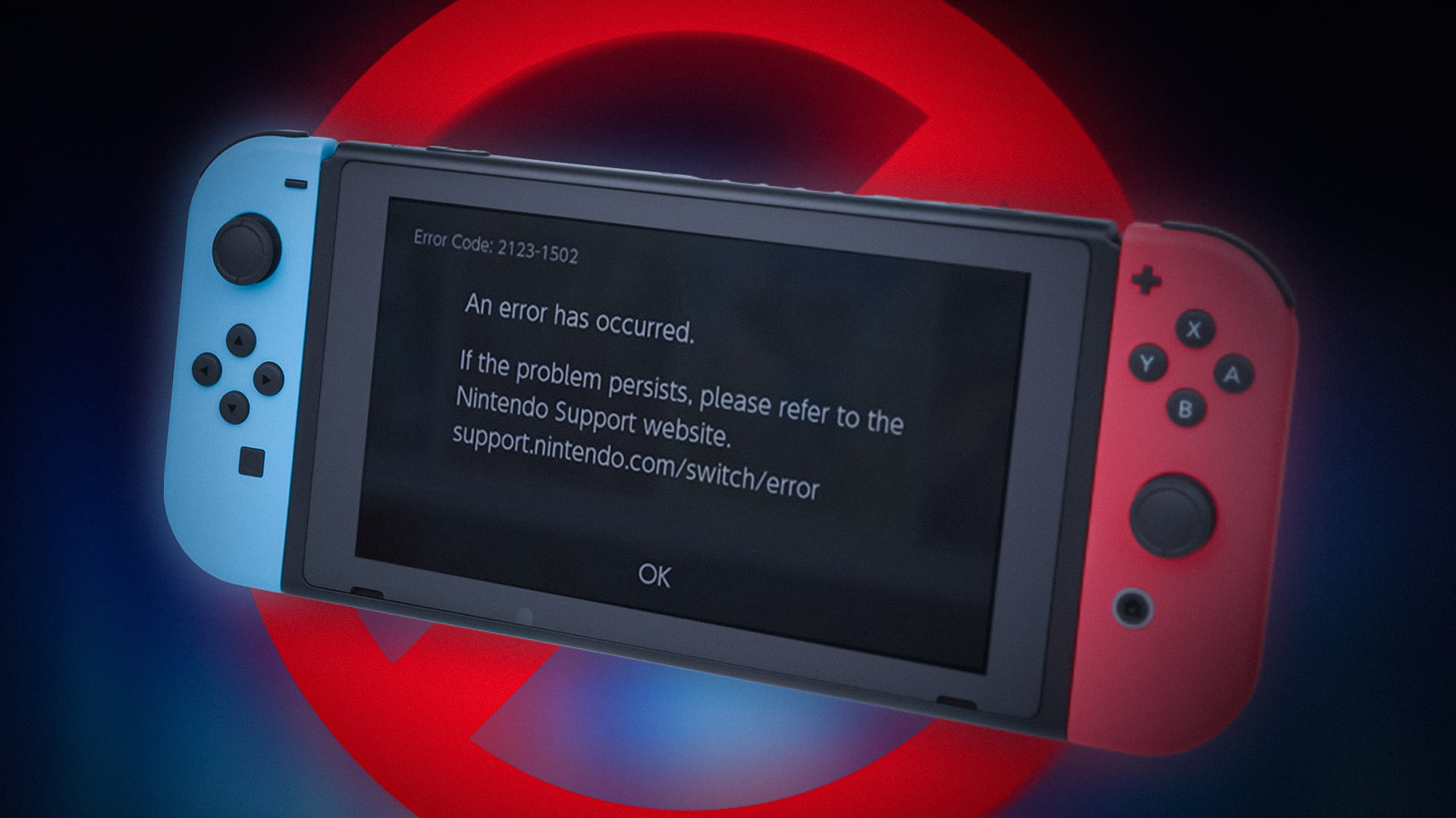how to fix nintendo switch game card error